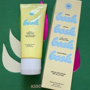 Bask SPF 30 Sheer Moisturizing Lotion new in box !